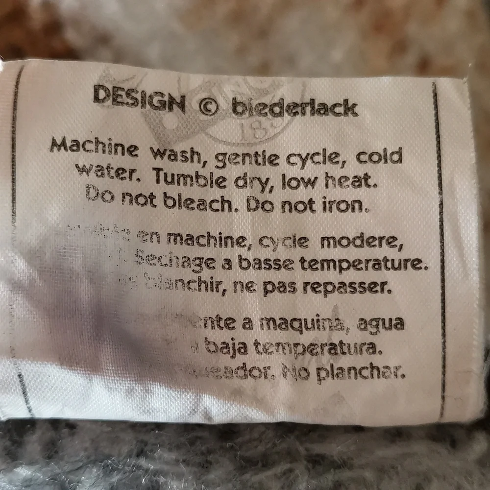 VTG Biederlack Of America REVERSIBLE Blanket Deer